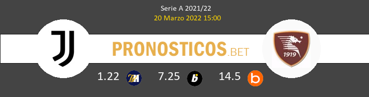 Juventus vs Salernitana Pronostico (20 Mar 2022) 1