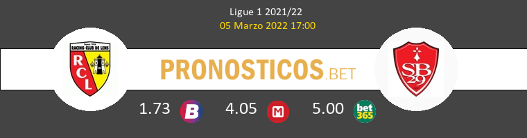 Lens vs Stade Brestois Pronostico (5 Mar 2022) 1