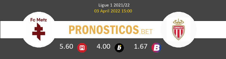 Metz vs Monaco Pronostico (3 Abr 2022) 1