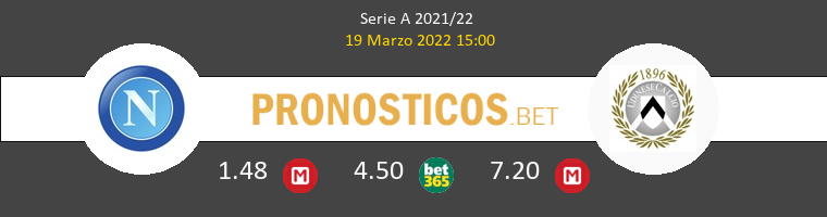 Napoli vs Udinese Pronostico (19 Mar 2022) 1