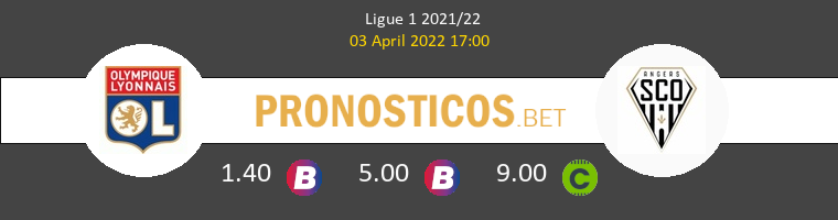 Olympique Lyonnais vs Angers SCO Pronostico (3 Abr 2022) 1