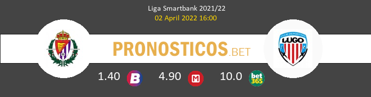 Real Valladolid vs Lugo Pronostico (2 Abr 2022) 1
