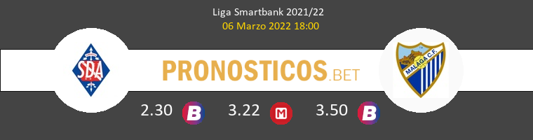 SD Amorebieta vs Málaga Pronostico (6 Mar 2022) 1