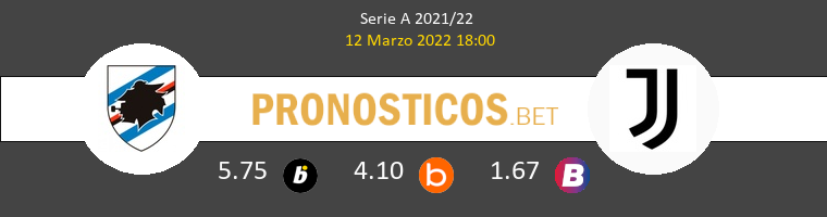 Sampdoria vs Juventus Pronostico (12 Mar 2022) 1