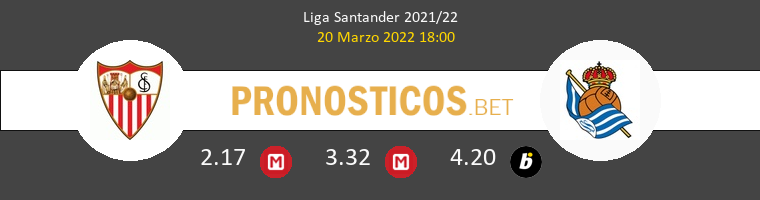 Sevilla vs Real Sociedad Pronostico (20 Mar 2022) 1
