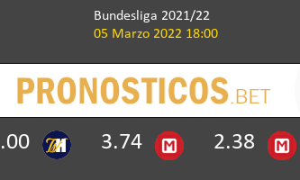 Stuttgart vs B. Mönchengladbach Pronostico (5 Mar 2022) 1