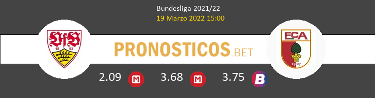 Stuttgart vs FC Augsburg Pronostico (19 Mar 2022) 1