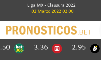 Toluca vs Tijuana Pronostico (2 Mar 2022) 2