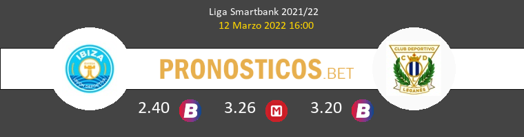 UD Ibiza vs Leganés Pronostico (12 Mar 2022) 1