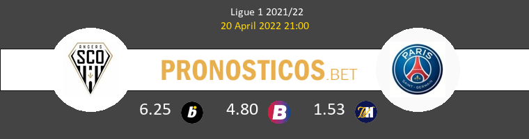 Angers SCO vs PSG Pronostico (20 Abr 2022) 1