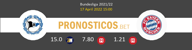 Arminia Bielefeld vs Bayern Munchen Pronostico (17 Abr 2022) 1