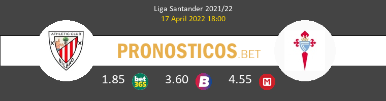 Athletic de Bilbao vs Celta Pronostico (17 Abr 2022) 1