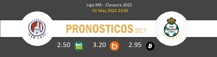 Atl. San Luis vs Santos Laguna Pronostico (1 May 2022) 1