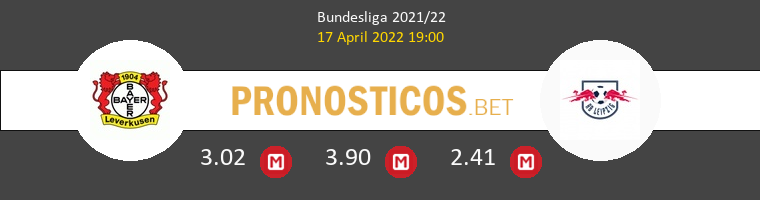 Leverkusen vs Red Bull Leipzig Pronostico (17 Abr 2022) 1