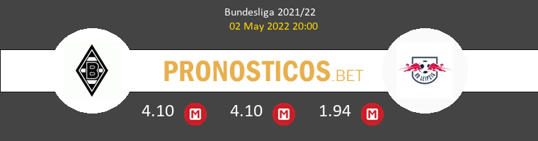 B. Mönchengladbach vs Red Bull Leipzig Pronostico (2 May 2022) 1