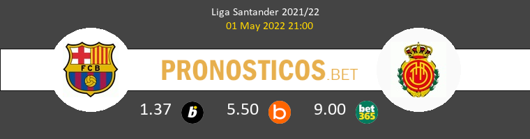 Barcelona vs Mallorca Pronostico (1 May 2022) 1