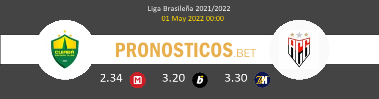 Cuiabá vs Atlético GO Pronostico (1 May 2022) 1