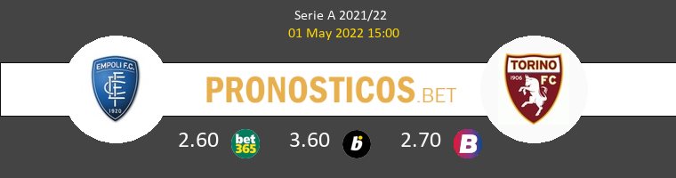 Empoli vs Torino Pronostico (1 May 2022) 1