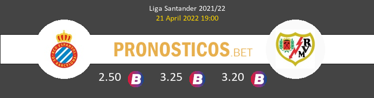Espanyol vs Rayo Vallecano Pronostico (21 Abr 2022) 1