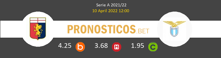 Génova vs Lazio Pronostico (10 Abr 2022) 1