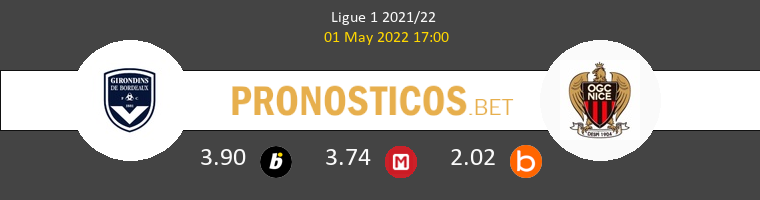 Girondins Bordeaux vs Nice Pronostico (1 May 2022) 1