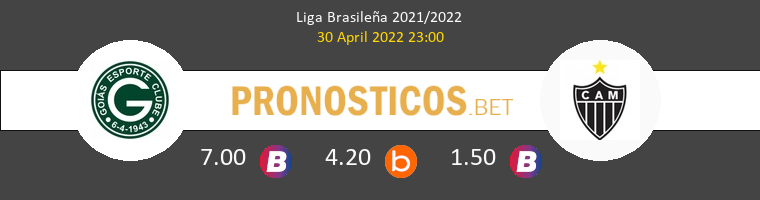 Goiás EC vs Atl. Mineiro Pronostico (30 Abr 2022) 1