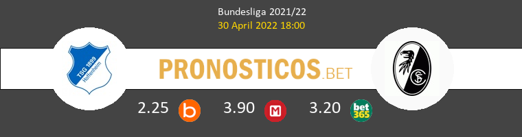 Hoffenheim vs SC Freiburg Pronostico (30 Abr 2022) 1
