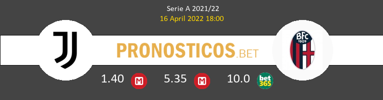 Juventus vs Bologna Pronostico (16 Abr 2022) 1
