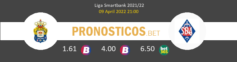 Las Palmas vs SD Amorebieta Pronostico (9 Abr 2022) 1