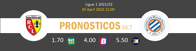 Lens vs Montpellier Pronostico (20 Abr 2022) 1