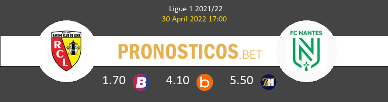Lens vs Nantes Pronostico (30 Abr 2022) 1