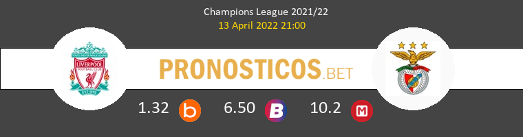 Liverpool vs Benfica Pronostico (13 Abr 2022) 1