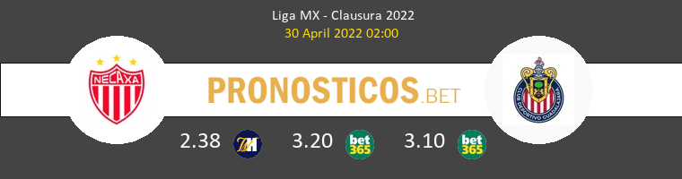 Necaxa vs Chivas Guadalajara Pronostico (30 Abr 2022) 1
