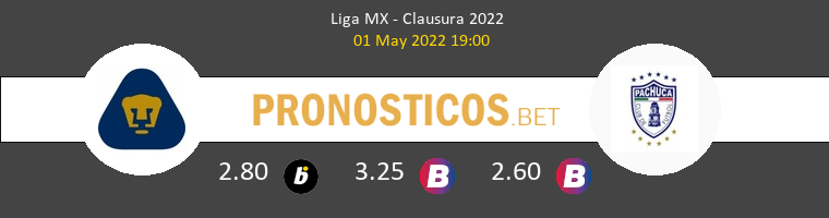 Pumas UNAM vs Pachuca Pronostico (1 May 2022) 1