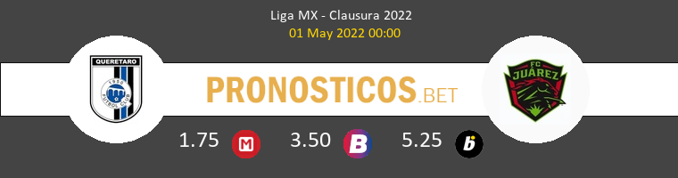 Querétaro vs FC Juárez Pronostico (1 May 2022) 1