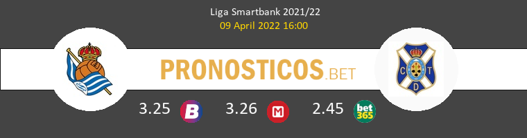 R. Sociedad B vs Tenerife Pronostico (9 Abr 2022) 1