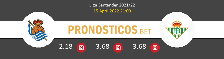 Real Sociedad vs Real Betis Pronostico (15 Abr 2022) 1