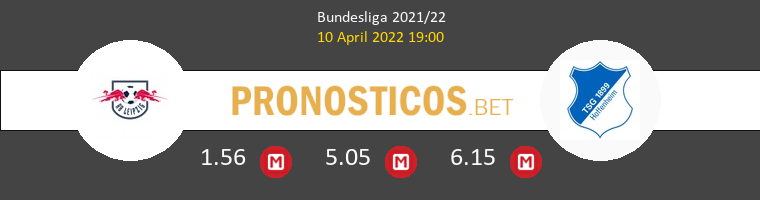 Red Bull Leipzig vs Hoffenheim Pronostico (10 Abr 2022) 1