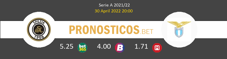 Spezia vs Lazio Pronostico (30 Abr 2022) 1