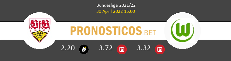 Stuttgart vs Wolfsburgo Pronostico (30 Abr 2022) 1