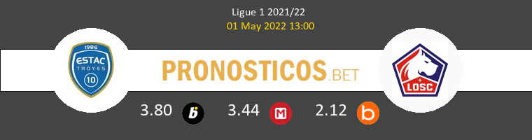 Troyes vs Lille Pronostico (1 May 2022) 1