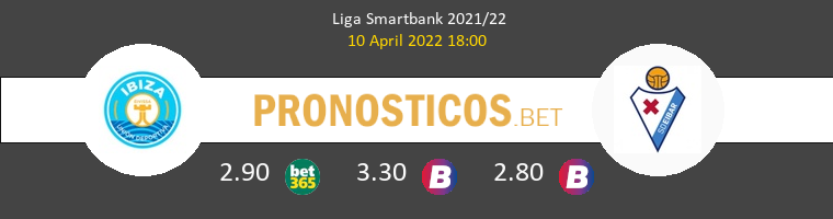 UD Ibiza vs Eibar Pronostico (10 Abr 2022) 1