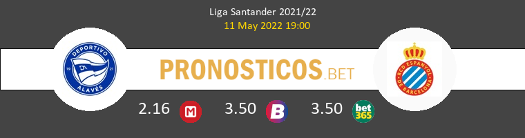 Alavés vs Espanyol Pronostico (11 May 2022) 1