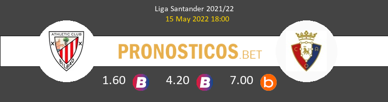 Athletic de Bilbao vs Osasuna Pronostico (15 May 2022) 1