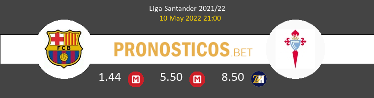 Barcelona vs Celta Pronostico (10 May 2022) 1