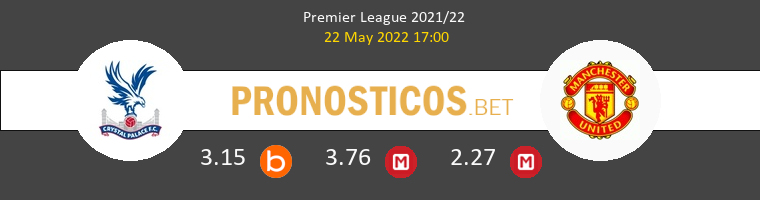 Crystal Palace vs Manchester United Pronostico (22 May 2022) 1
