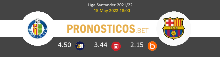 Getafe vs Barcelona Pronostico (15 May 2022) 1