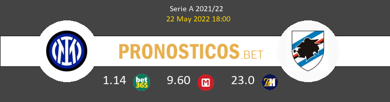 Inter vs Sampdoria Pronostico (22 May 2022) 1