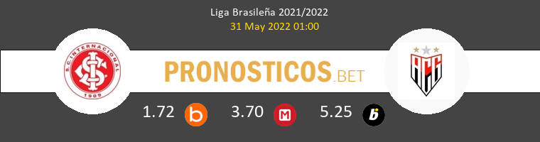 Internacional vs Atlético GO Pronostico (31 May 2022) 1