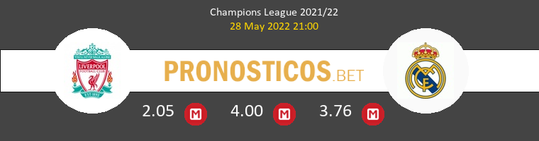 Liverpool vs Real Madrid Pronostico (28 May 2022) 1